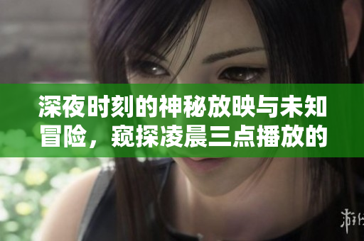 深夜時(shí)刻的神秘放映與未知冒險(xiǎn)，窺探凌晨三點(diǎn)播放的視頻之謎及其驚艷畫(huà)面