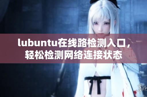 lubuntu在線路檢測(cè)入口，輕松檢測(cè)網(wǎng)絡(luò)連接狀態(tài)